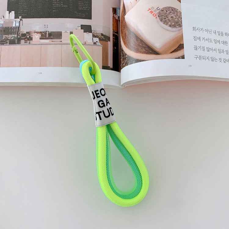 5 PCS Mobile Phone Case Fluorescent Lanyard Cellphone Wrist Rope