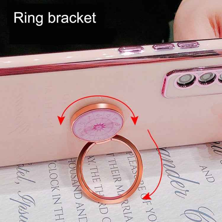 3 PCS Epoxy Constellation Mobile Phone Ring Holder Ring Buckle