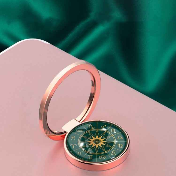 3 PCS Epoxy Constellation Mobile Phone Ring Holder Ring Buckle