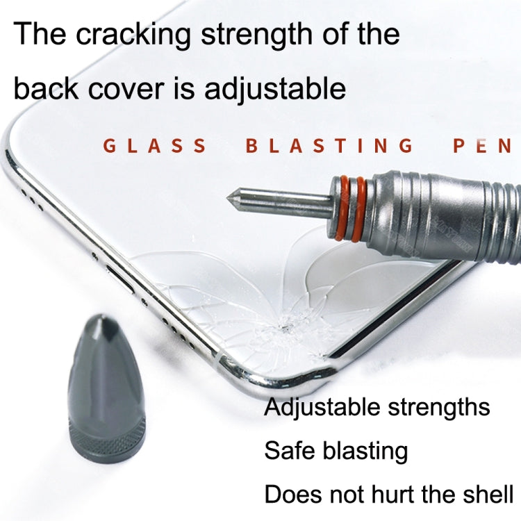MaYuan Protect Glass Back Cover Broken Screen Pen Phone Glass Blasting Pen