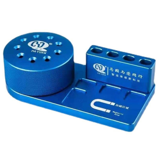 MaYuan Screwdriver Storage Rack Rotary Base Metal Screwdriver Storage Box