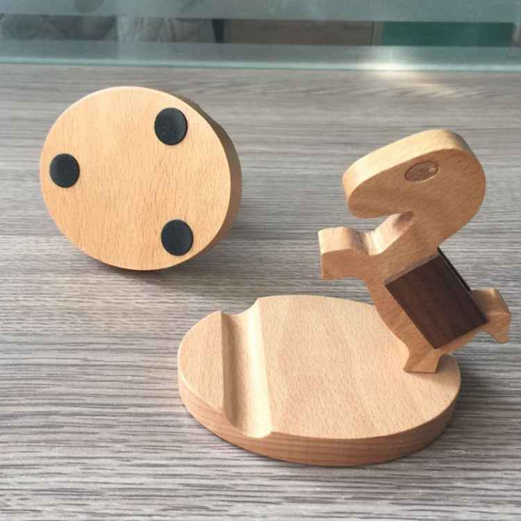 Wooden Mobile Phone Bracket Beech Lazy Mobile Phone Holder,Style: