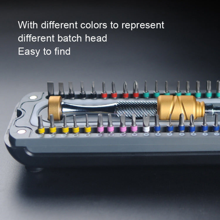 37 In 1 Aluminum Glasses Screwdriver Set Computer Watch Dismantling Repair Tools, 37 in 1
