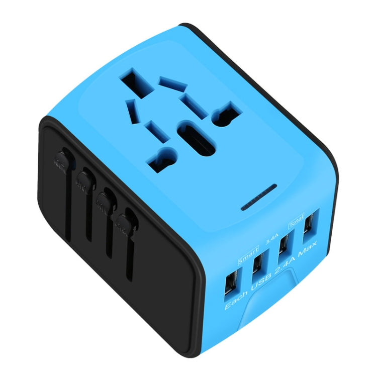 BMAX 199-04U Travel Multifunctional USB Converter 4 USB Universal Socket, BMAX 199-04U Green, BMAX 199-04U Blue, BMAX 199-04U Black, BMAX 199-04U White