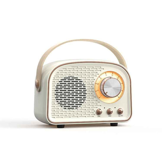 DW21 Vintage Radio BT Speaker Support TF Card/U Disk to Play