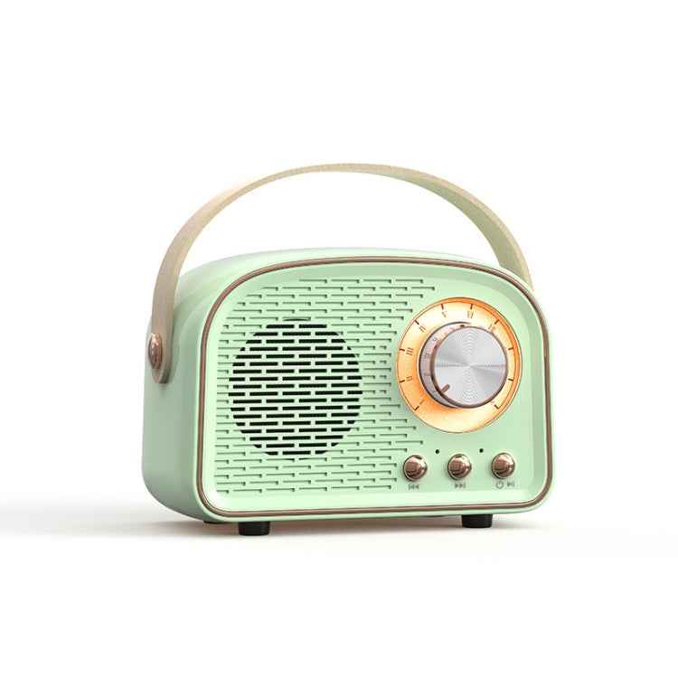 DW21 Vintage Radio BT Speaker Support TF Card/U Disk to Play