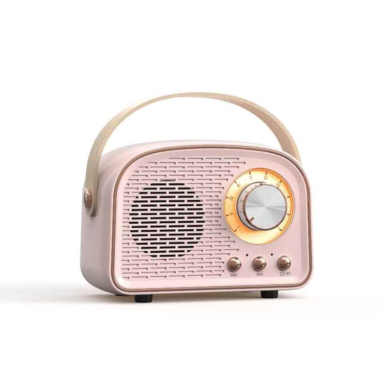 DW21 Vintage Radio BT Speaker Support TF Card/U Disk to Play