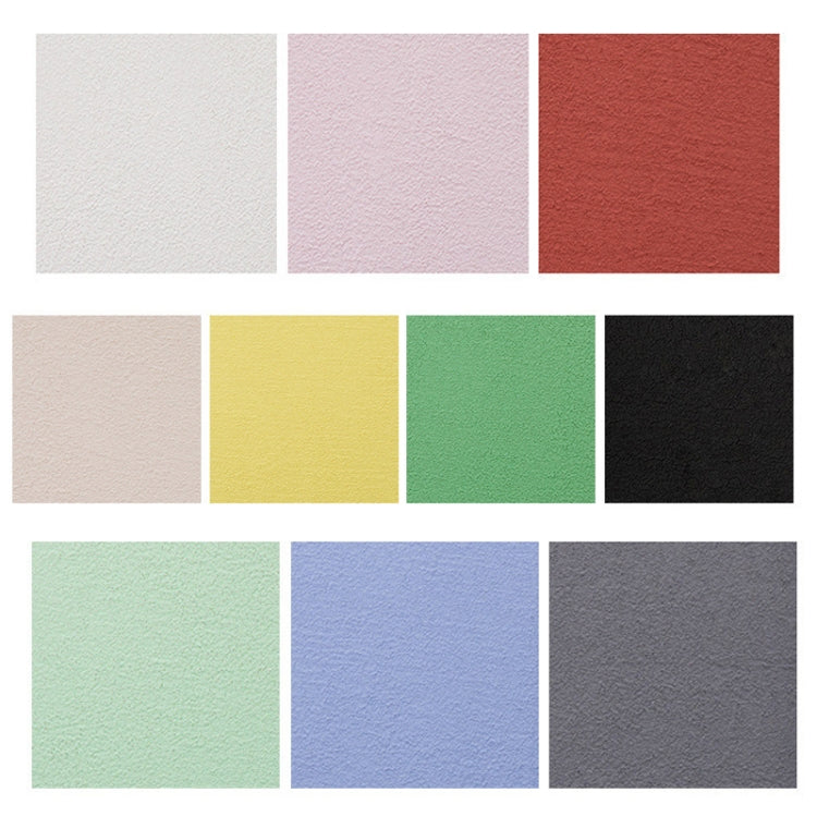 40x40CM Thick Sand Solid Color Background Plate Photo Photography Props, Beaded Shellfish, Light Pink, Wine Red, Nude, Yellow, Ink Green, Light Green, Light Purple, Dark Gray, Black