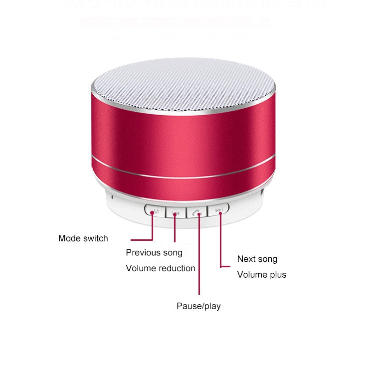 Mini Metal Wireless Bluetooth Speaker