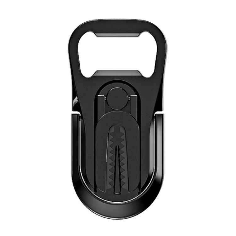 Multifunction Car Air Vent Phone Holder Finger Ring Phone Bracket Bottle Opener