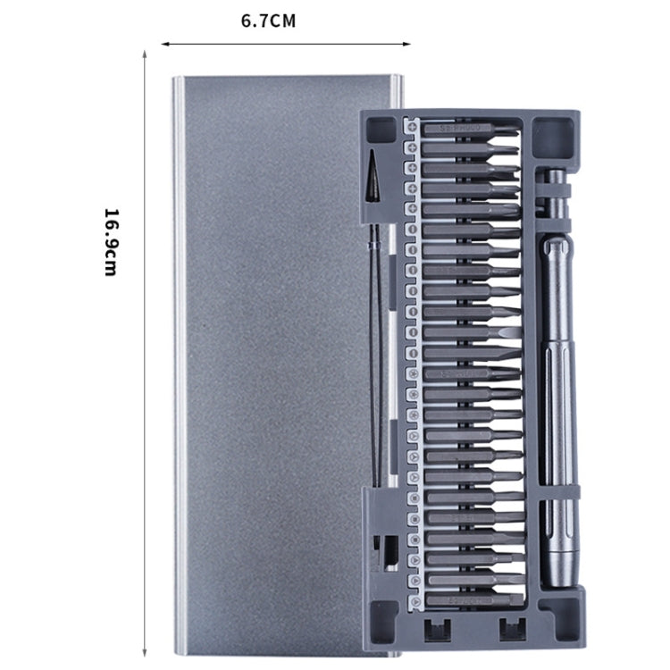 6109A 50 In 1 Screwdriver Set Dismantling Tools Repair Phone Computer Screwdriver, 50 in 1