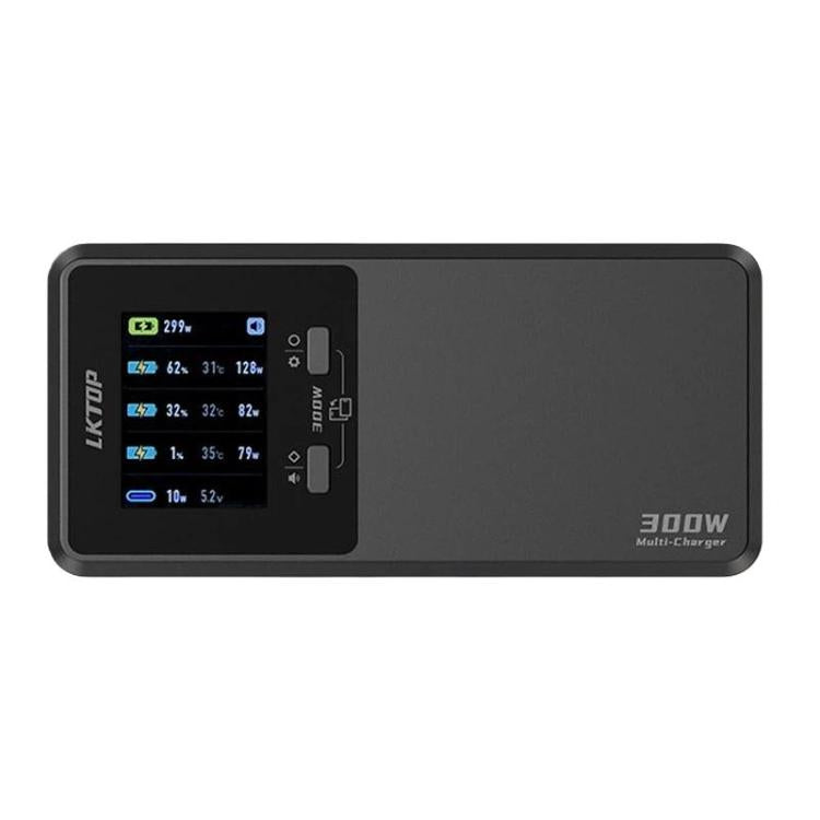 For DJI Matrice 4D / 4TD LKTOP UC363 Digital Display 3-Channel Charging Manager 300W Battery Fast Charger, US Plug, EU Plug