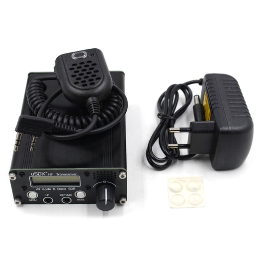 Usdr Usdx + V2 Plus 8 Band SDR Full Mode HF SSB QRP High Frequency Transceiver, Spec: EU Plug, EU Plug, US Plug, No Power Supply