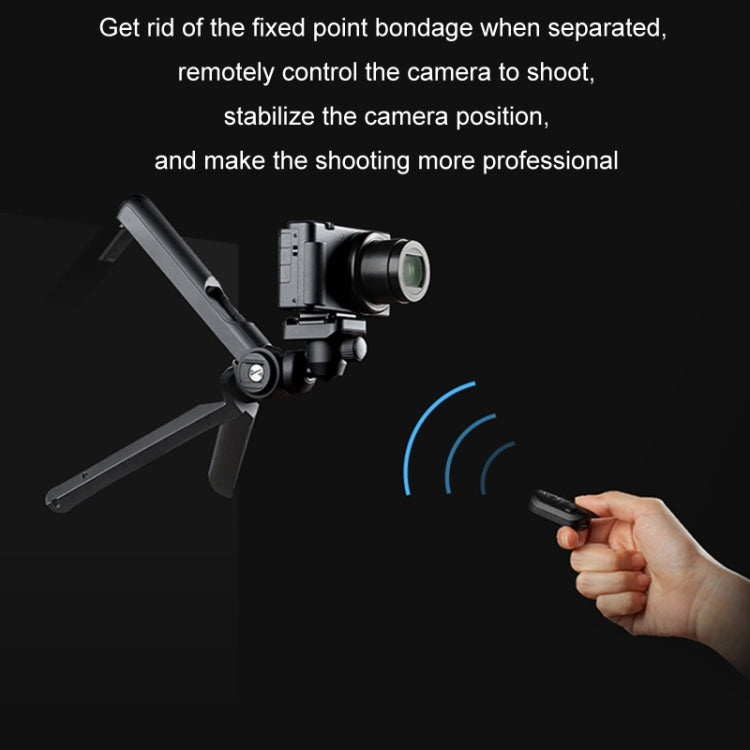 PGYTECH Camera Mobile Phone Desktop Pan Tilt Handheld Tripod, Black, White, Only Tripod, Remote Control Set, Remote control M1