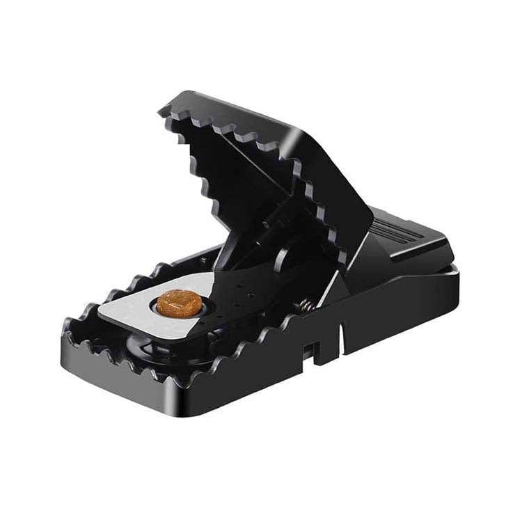 Highly Sensitive Bite Type Household Alloy Plastic Mouse Traps, Medium