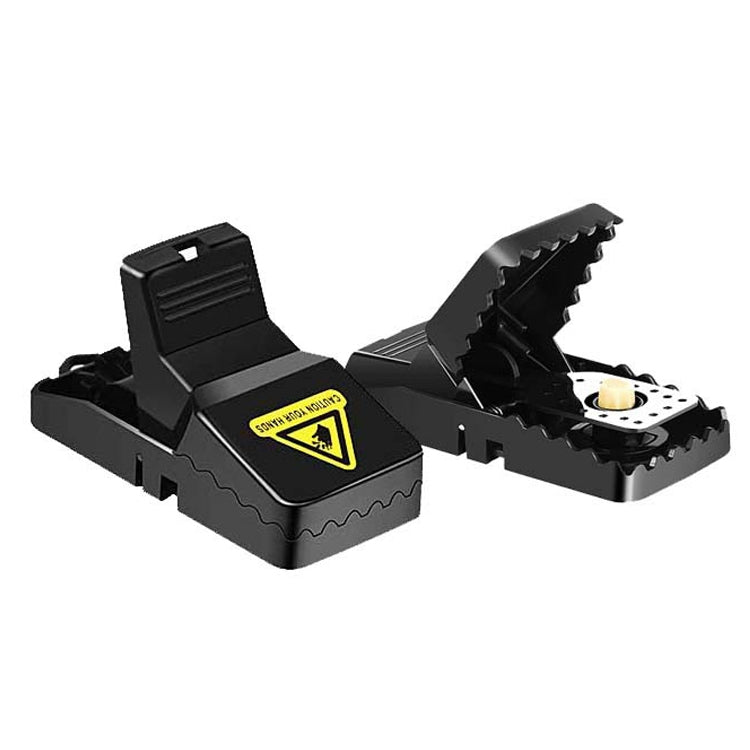 Highly Sensitive Bite Type Household Alloy Plastic Mouse Traps, Medium