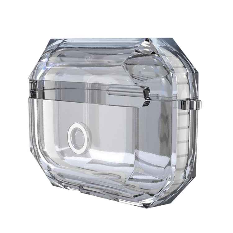 For AirPodS Pro RJT-AP-03 Bluetooth Earphone Transparent Soft Case TPU Protection Cover