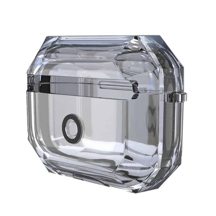 For AirPodS Pro RJT-AP-03 Bluetooth Earphone Transparent Soft Case TPU Protection Cover