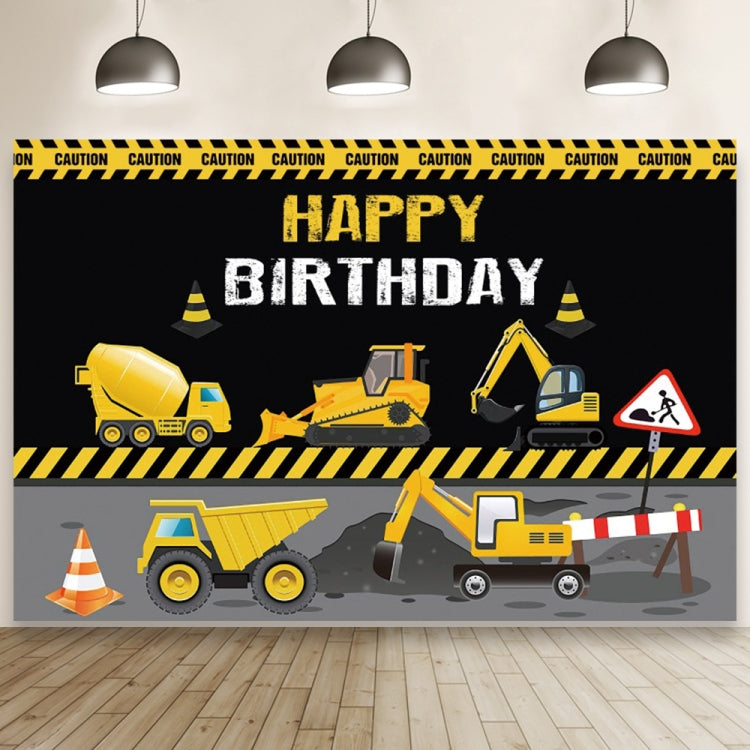 1.5m x 1m  Construction Vehicle Series Happy Birthday Photography Background Cloth, 1.5m x 1m (Mdv00452), 1.5m x 1m (Mdv00968), 1.5m x 1m (Mdz00628), 1.5m x 1m (MSD00278), 1.5m x 1m (MSD00212), 1.5m x 1m (Mdn08682), 1.5m x 1m  (Mdm07372)               ...