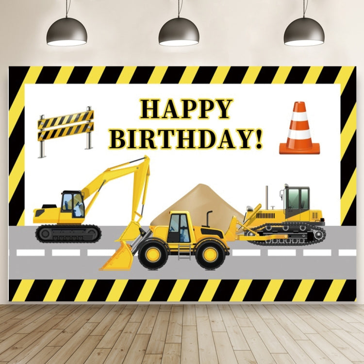 1.5m x 1m  Construction Vehicle Series Happy Birthday Photography Background Cloth, 1.5m x 1m (Mdv00452), 1.5m x 1m (Mdv00968), 1.5m x 1m (Mdz00628), 1.5m x 1m (MSD00278), 1.5m x 1m (MSD00212), 1.5m x 1m (Mdn08682), 1.5m x 1m  (Mdm07372)               ...