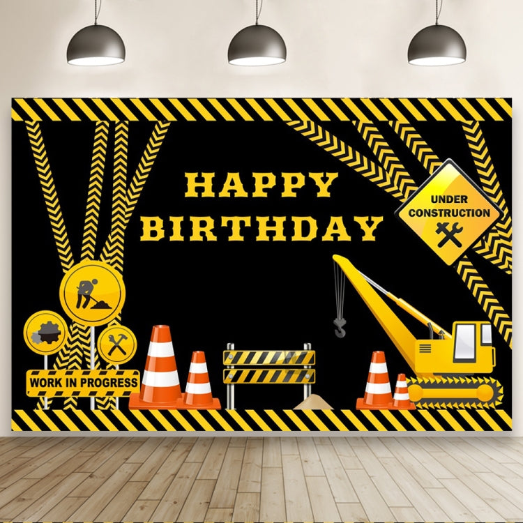 1.5m x 1m  Construction Vehicle Series Happy Birthday Photography Background Cloth, 1.5m x 1m (Mdv00452), 1.5m x 1m (Mdv00968), 1.5m x 1m (Mdz00628), 1.5m x 1m (MSD00278), 1.5m x 1m (MSD00212), 1.5m x 1m (Mdn08682), 1.5m x 1m  (Mdm07372)               ...
