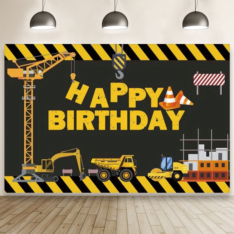 1.5m x 1m  Construction Vehicle Series Happy Birthday Photography Background Cloth, 1.5m x 1m (Mdv00452), 1.5m x 1m (Mdv00968), 1.5m x 1m (Mdz00628), 1.5m x 1m (MSD00278), 1.5m x 1m (MSD00212), 1.5m x 1m (Mdn08682), 1.5m x 1m  (Mdm07372)               ...