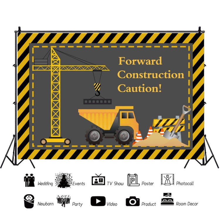 1.5m x 1m  Construction Vehicle Series Happy Birthday Photography Background Cloth, 1.5m x 1m (Mdv00452), 1.5m x 1m (Mdv00968), 1.5m x 1m (Mdz00628), 1.5m x 1m (MSD00278), 1.5m x 1m (MSD00212), 1.5m x 1m (Mdn08682), 1.5m x 1m  (Mdm07372)               ...