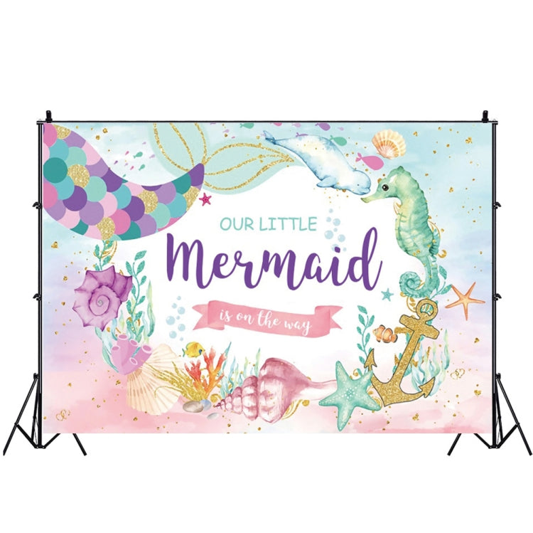 120 x 80cm Mermaid Happy Birthday Photography Background Cloth, 120 x 80cm (12002575), 120 x 80cm (12009595), 120 x 80cm (12009608), 120 x 80cm (12009768), 120 x 80cm (12101789), 120 x 80cm (12101996), 120 x 80cm (11401122), 120 x 80cm (12010125)