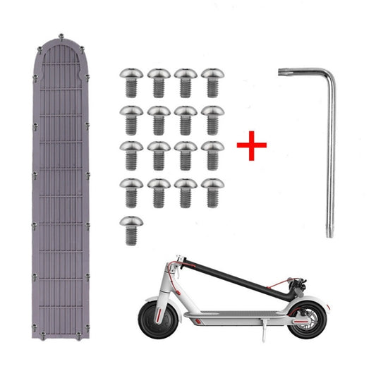 17 PCS/Set For Xiaomi Mijia M365 Pro Battery Compartment Base Plate Plum Screw, 17pcs/set Screws