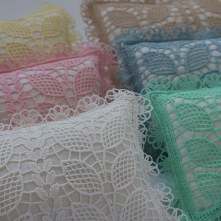 Hollow Lace Round Blanket + Pillow Suit Baby Photography Props, Blanket Suit(White), Blanket Suit(Pink), Blanket Suit(Light Blue), Blanket Suit(Light Green), Blanket Suit(Khaki), Blanket Suit(Beige)