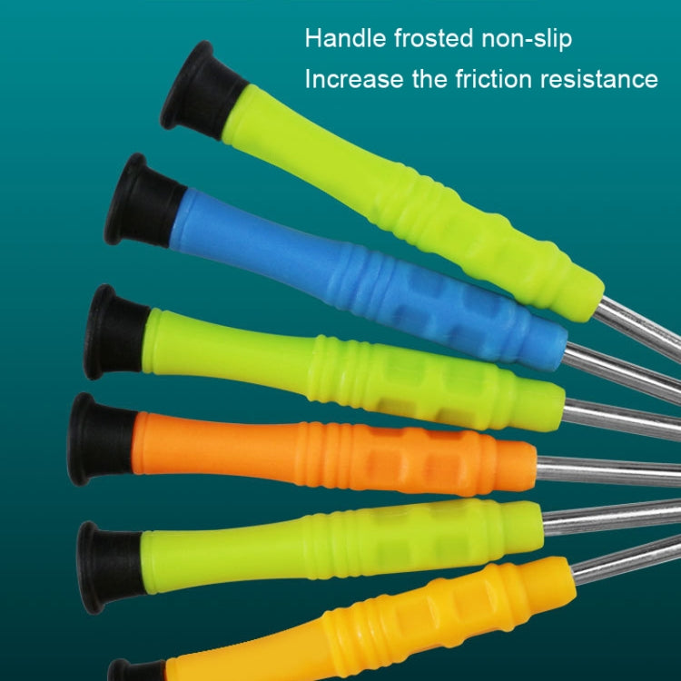 20pcs Mini Screwdriver Anti-Slip Mobile Phone Disassembly Maintenance Tools, 1.5 Phillips, 1.5 Straight, 2.0 Phillips, 2.0 Straight, 1.2 Phillips, 1.2 Five Star, 0.8 Five Star, 0.6Y, T2, T3, T4, T5, T6