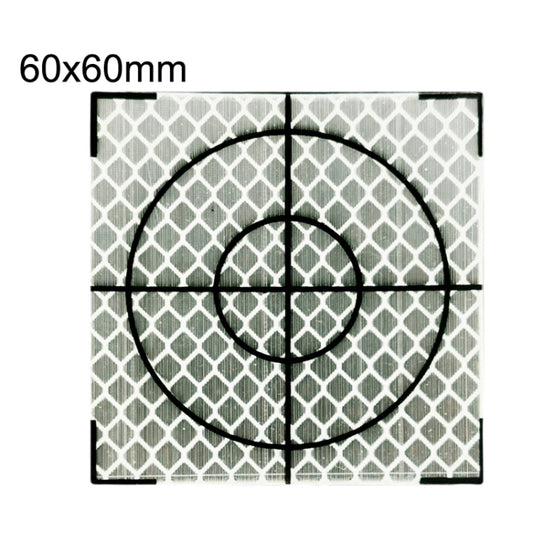 FP001 Diamond Tunnel Mapping Reflective Sticker Monitoring Measurement Point Sticker, Size: 60x60mm, 20x20mm, 30x30mm, 40x40mm, 50xx50mm, 60x60mm, 20x20mm With Triangle, 30x30mm With Triangle, 40x40mm With Triangle, 50x50mm With Triangle               ...