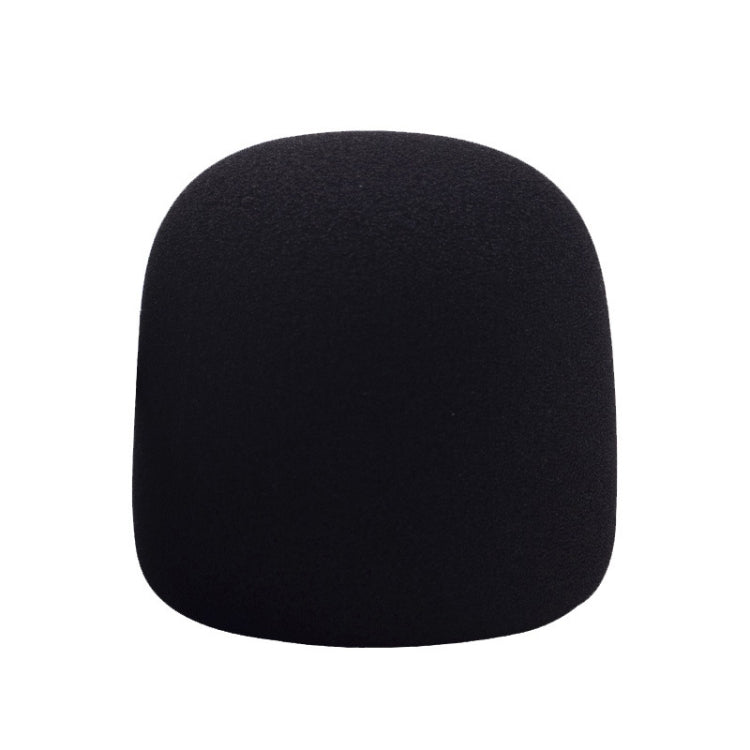 For Blue Yeti Pro Anti-Pop and Windproof Sponge/Fluffy Microphone Cover, Black Sponge, Gray Hair