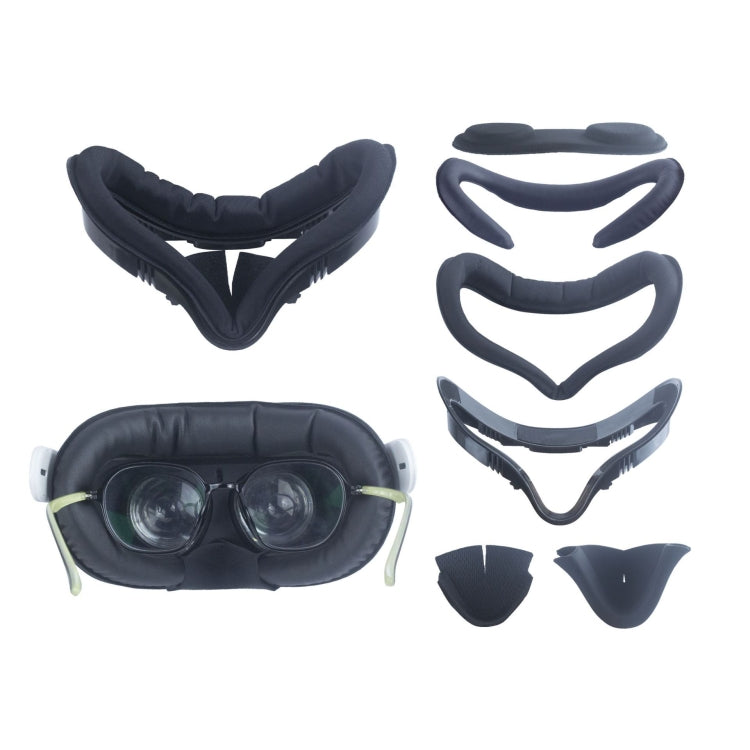 For Meta Quest 2 VR Headset 6pcs/set Replacement Face Eye Pad Cushion, 6pcs/set Face Eye Pad