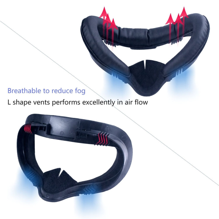 For Meta Quest 2 VR Headset 6pcs/set Replacement Face Eye Pad Cushion, 6pcs/set Face Eye Pad