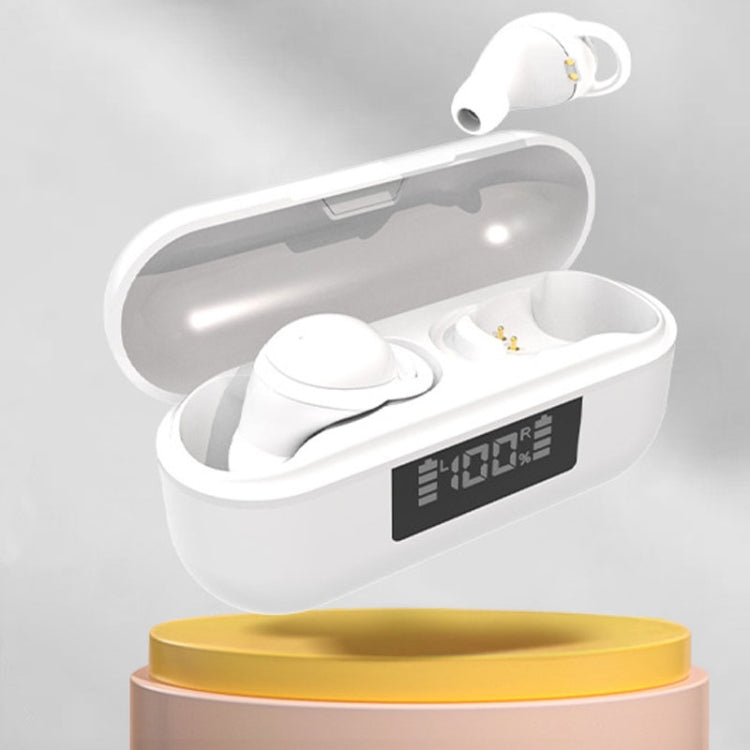 X999 Mini Wireless Noise Cancelling With Digital Display Charging Bin Bluetooth Headset, X999 Skin Color, X999 Black, X999 White, X999 Pink