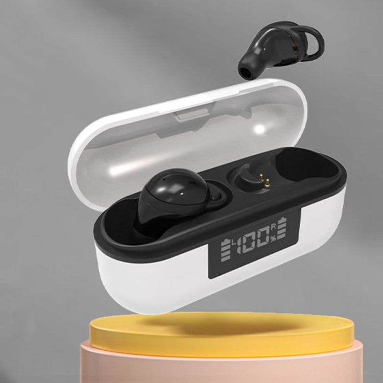 X999 Mini Wireless Noise Cancelling With Digital Display Charging Bin Bluetooth Headset, X999 Skin Color, X999 Black, X999 White, X999 Pink