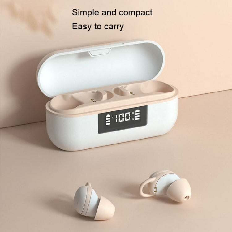 X999 Mini Wireless Noise Cancelling With Digital Display Charging Bin Bluetooth Headset, X999 Skin Color, X999 Black, X999 White, X999 Pink