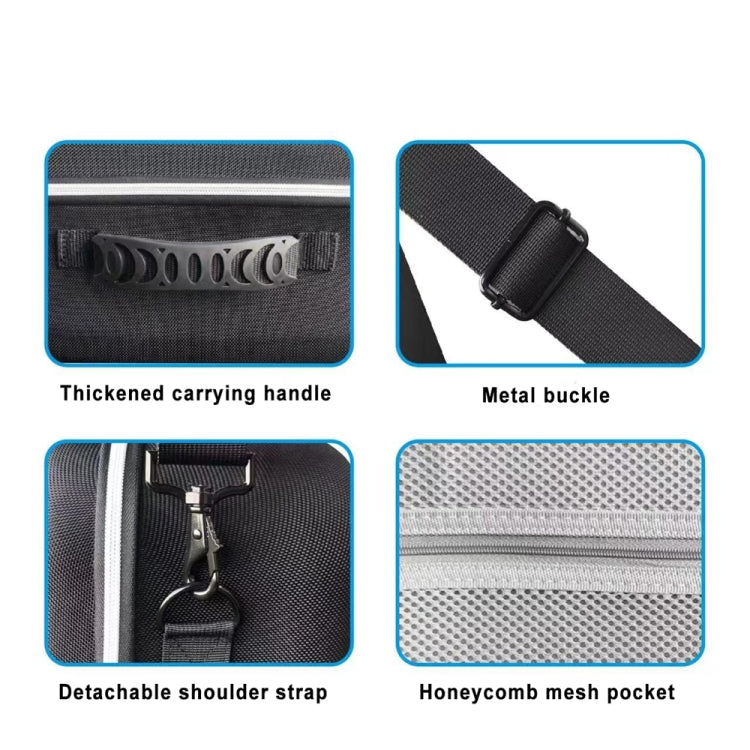 For PS5 VR2 PGTECH  EVA Hard Travel Protect Box Storage Bag