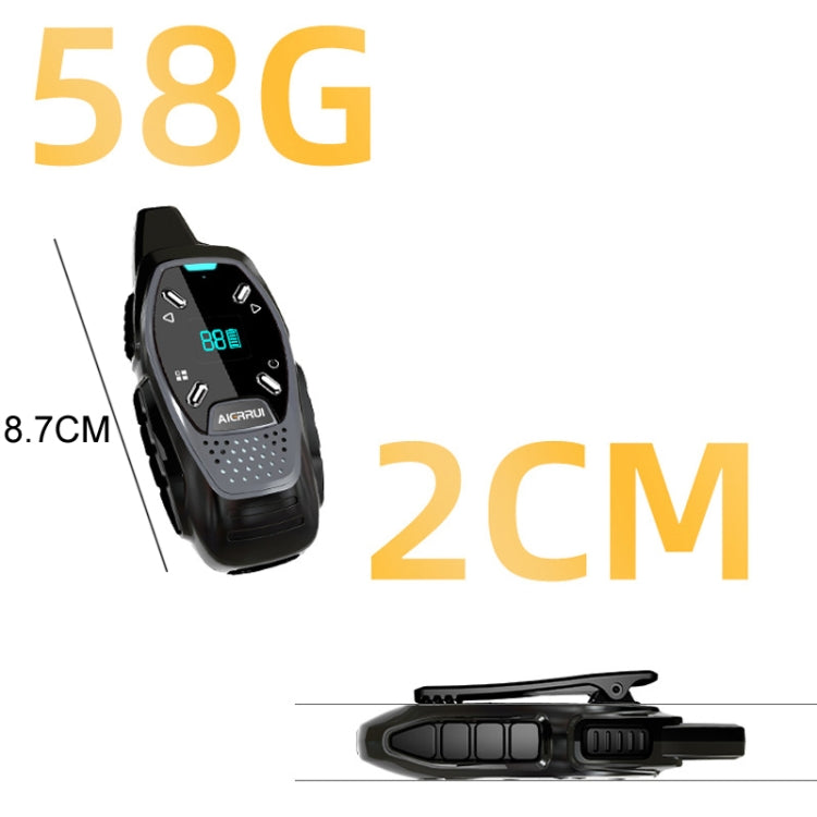 LED Display USB Charging Wireless Handheld Small Mini Walkie Talkie, A13 (Grey), A13 (Red), A13 (Green), A13 (Blue), A13 (Black), A13 (White)