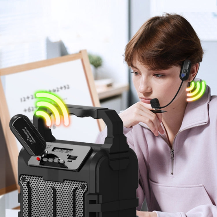 Wireless Head-Mounted Condenser Microphone Anti-Howling Loudspeaker, G103 6.35mm 1 for 2, G103 3.5mm, G103 6.35mm 1 for 1