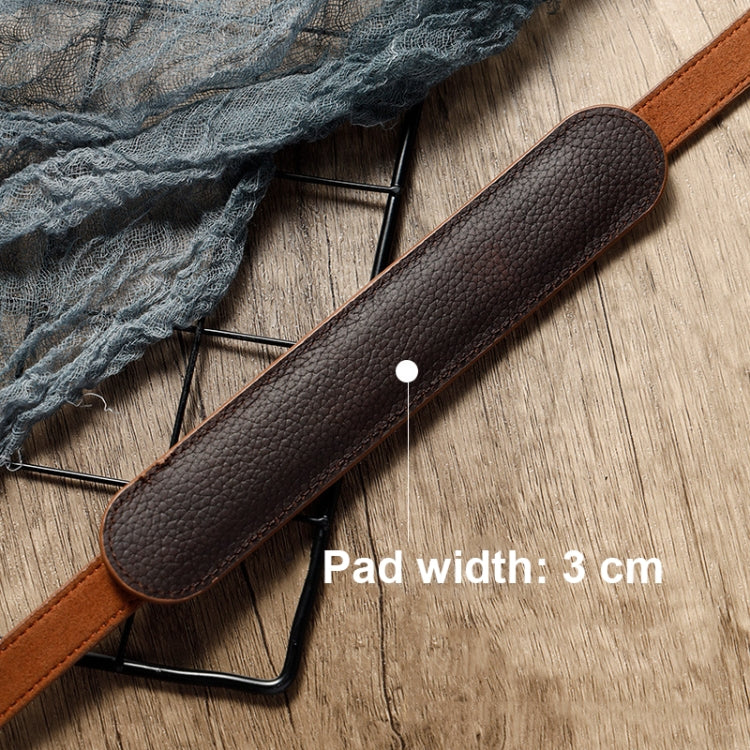 Outdoor Photography Cowhide Leather Camera Shoulder Hanging Neck Winding Strap, Spec:, Top-layer (Black), Top-layer (Deep Coffee), Top-layer (Coffee), Split Leather (Coffee), Split Leather (Black), Pure Leather (Black), Pure Leather (Deep Coffee)      ...