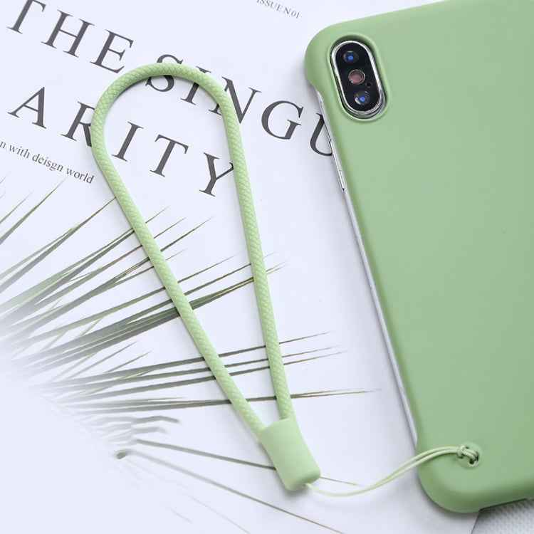 10pcs  Silicone Woven Pattern  Cell Phone Lanyard Anti-loss Hand Rope