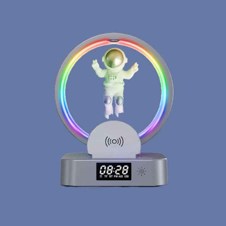 Y-558 Magnetic Levitation Astronaut TWS Bluetooth Speaker With RGB Light,Style:
