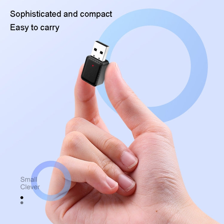 RX-TX-413 USB Bluetooth Receiving Launch 2 In 1 Adapter, RX-TX-413 Black, RX-TX-413 White