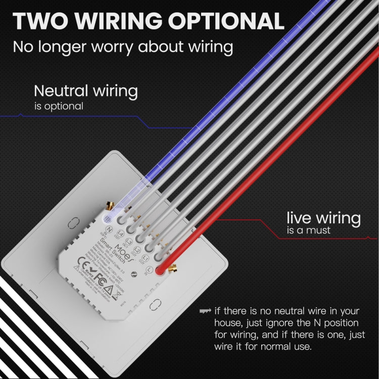 Tuya ZigBee Smart Single-fire Zero-fire Sharing Timing Voice Wall Switch EU Plug, Style:, 1 Way (White), 2 Ways (White), 3  Ways (White), 1 Way (Gray), 2 Ways (Gray), 3 Ways (Gray), 1 Way (White Scene Casual Post), 2 Ways (White Scene Casual Post)     ...