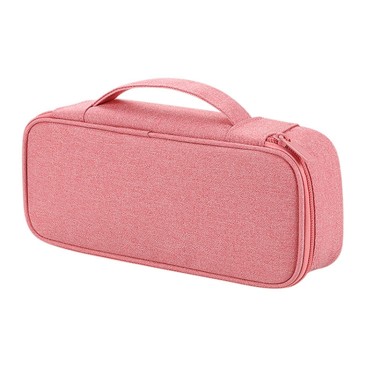 SM13 Multifunctional Digital Accessories Waterproof and Shock-absorbing Storage Bag, 25x6.5x12cm(Dark Gray), 25x6.5x12cm(Navy Blue), 25x6.5x12cm(Pink), 25x6.5x12cm(Black), 25x6.5x12cm(Gray)