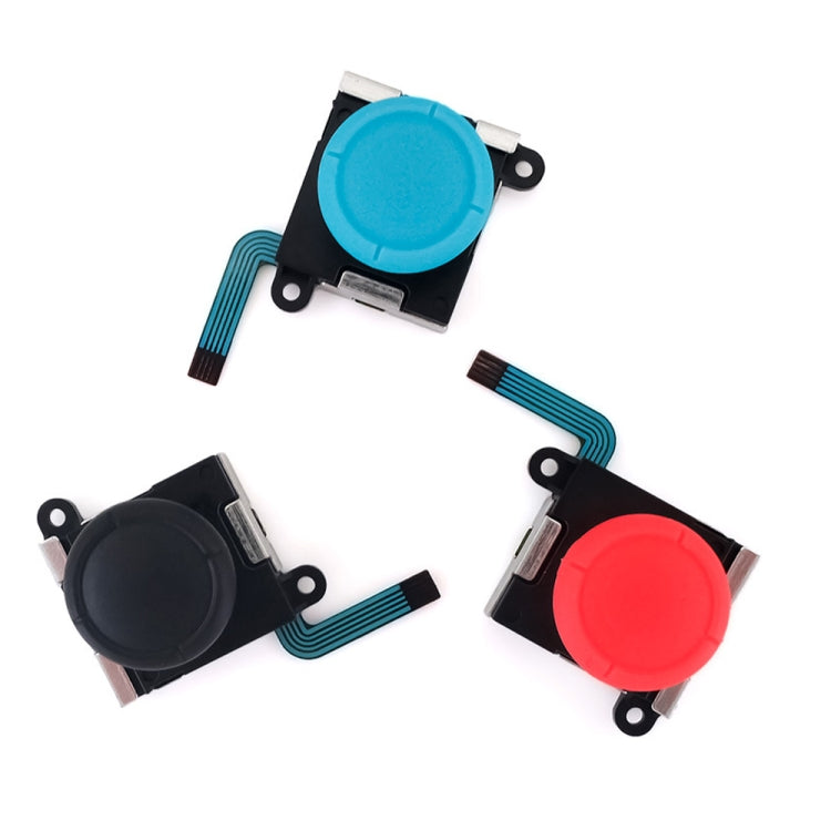 Pour NS Switch, 2 joysticks analogiques 3D gauche et droite, rouge, bleu et noir