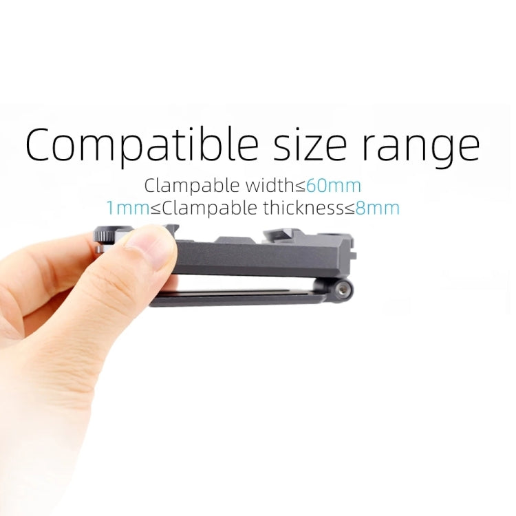 XILETU DSLR Camera Gimbal Arca Swiss Quick Release Plate Clamp,Spec:, Capture Clip+PQ-38, With Pad, Capture Clip+2pcs PQ-38, Only Capture Clip
