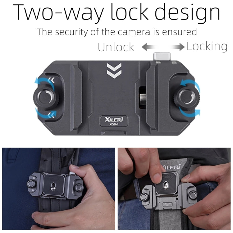 XILETU DSLR Camera Gimbal Arca Swiss Quick Release Plate Clamp,Spec:, Capture Clip+PQ-38, With Pad, Capture Clip+2pcs PQ-38, Only Capture Clip